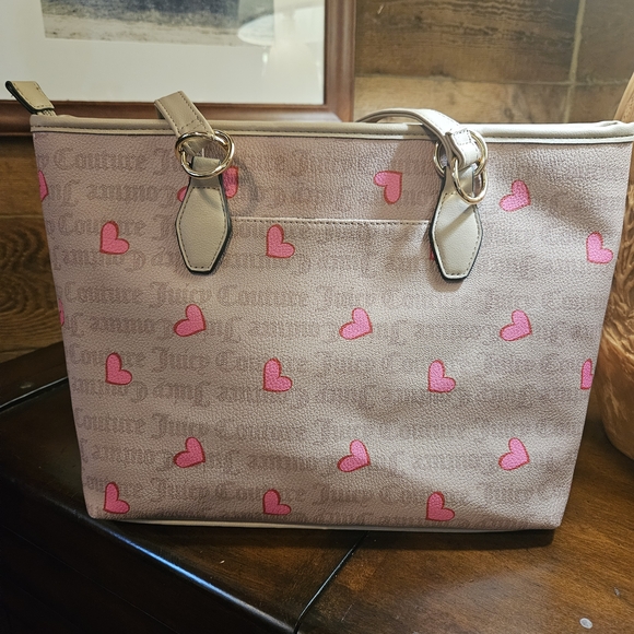 Juicy Couture Pink Heart Tote Bag - Picture 7 of 11